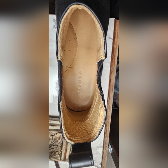 Black Leather Nisolo Chelsea Boots Sz 9 Like New - Picture 6 of 9